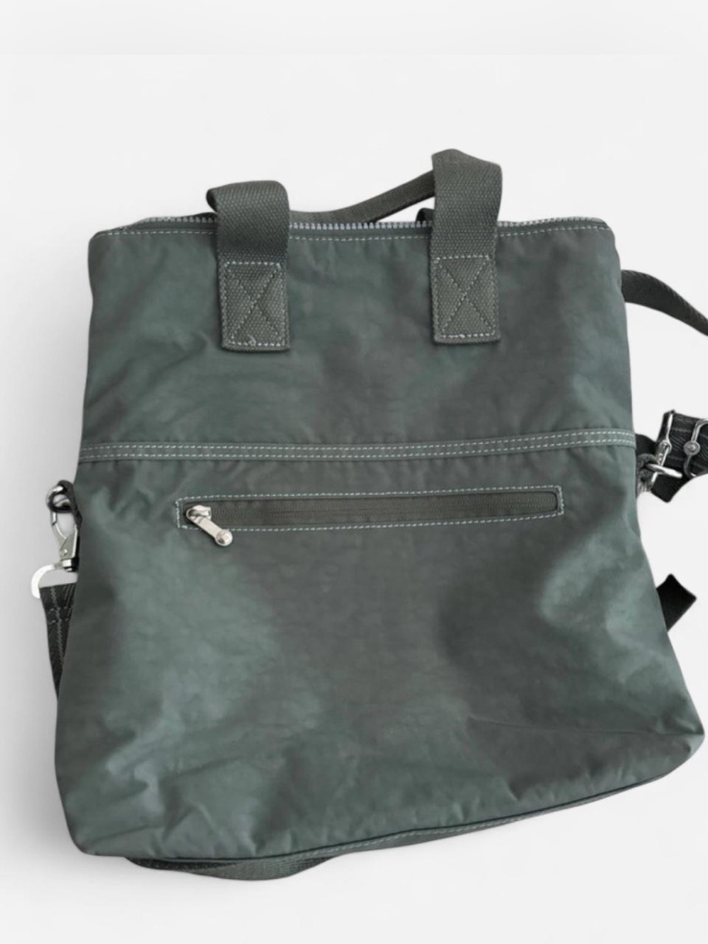 Kipling Crossbody Tote in Nocturnal Green - Picture 2 of 4